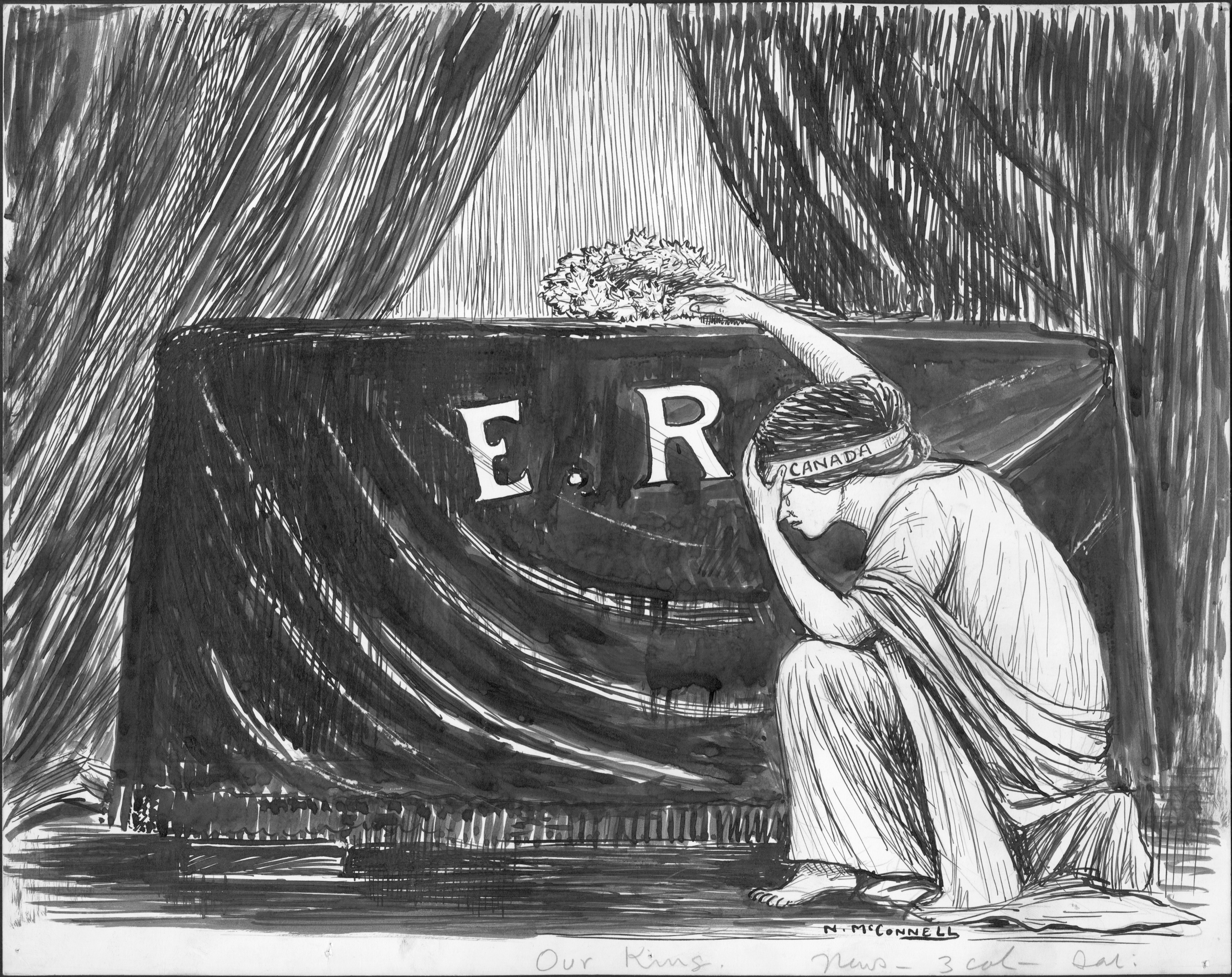 Canada mourns the death of King Edward