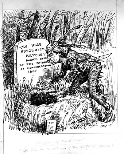 Laurier digs up a buried hatchet