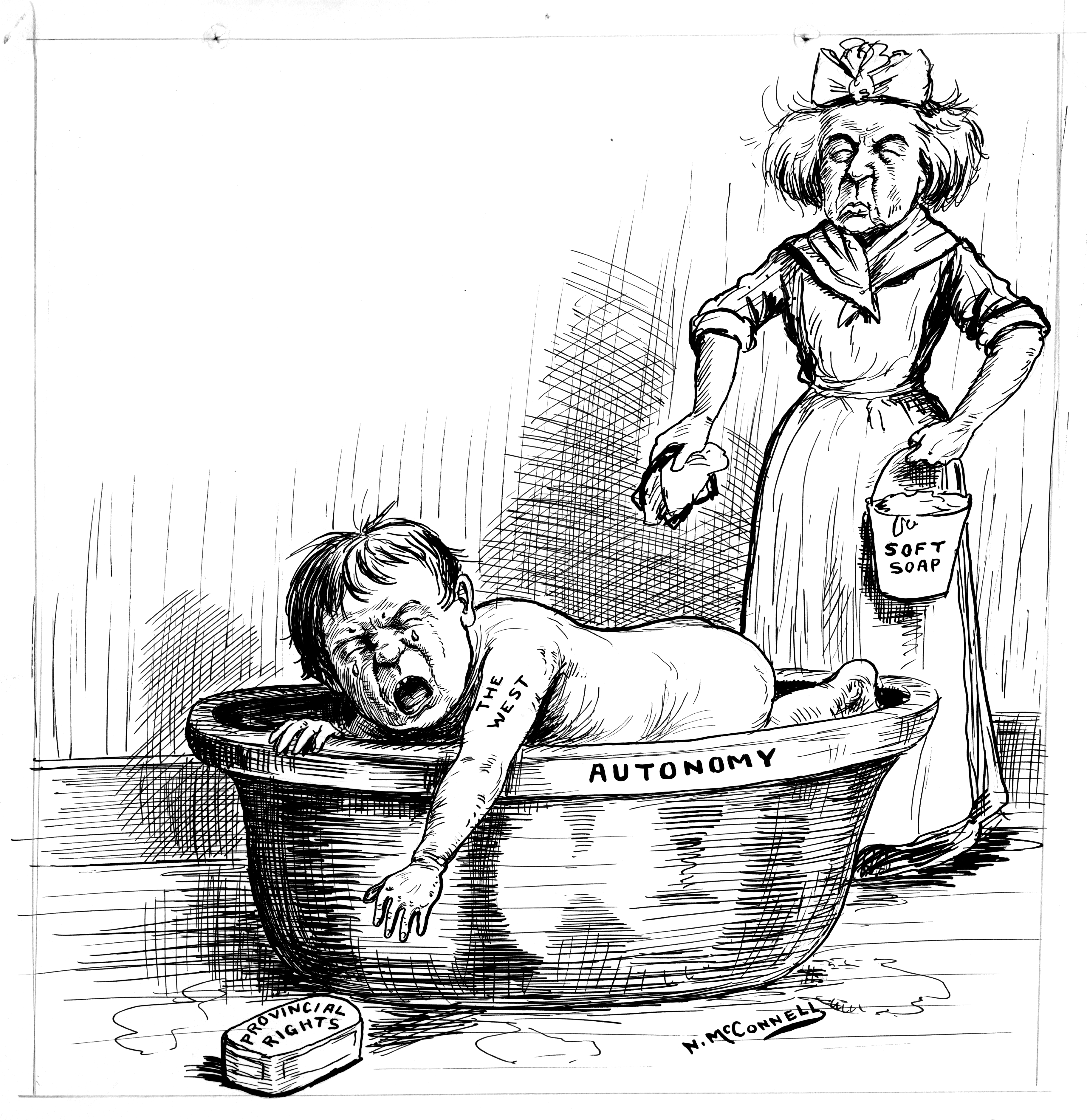 A young West cries for Provincial Rights